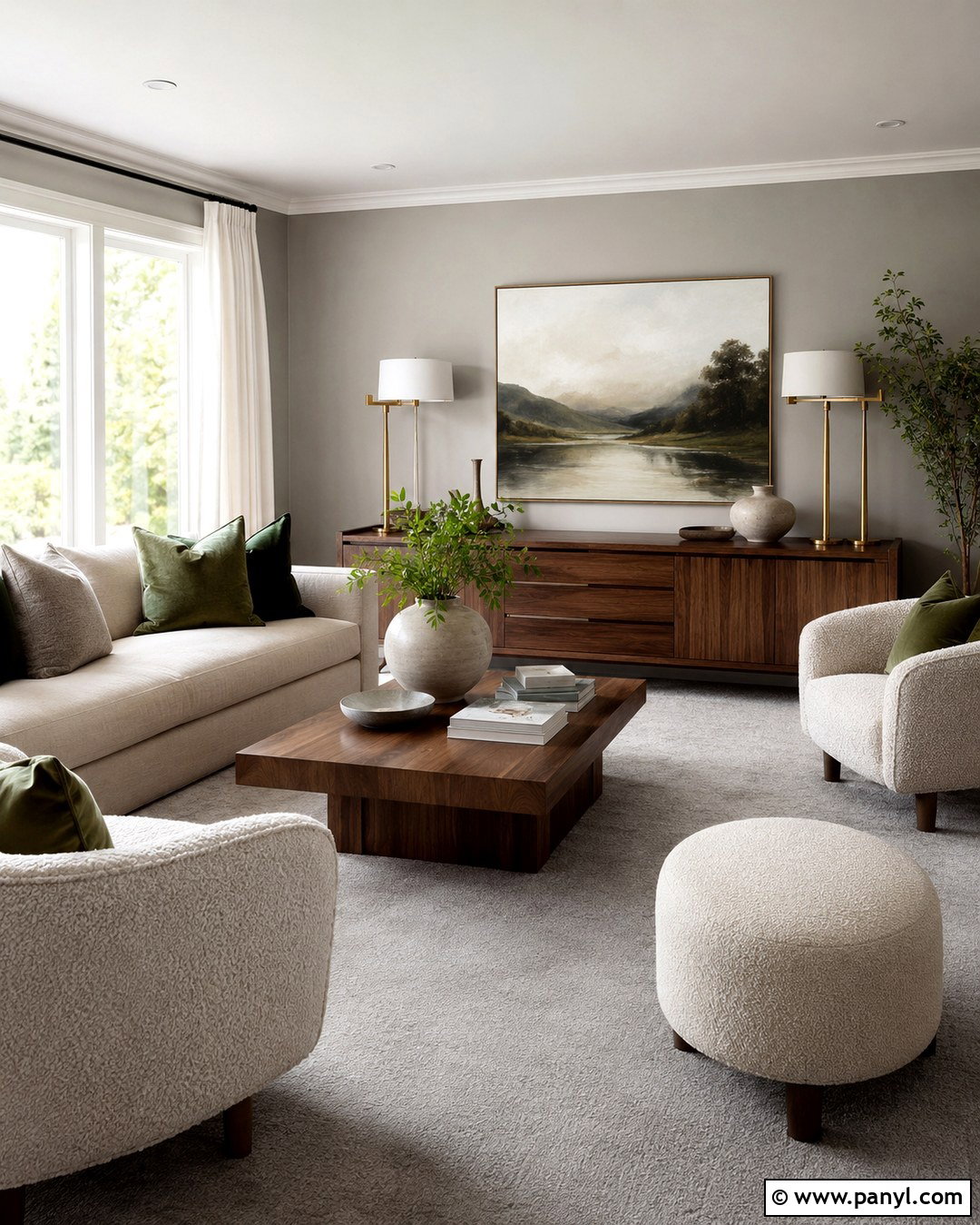 Grey Carpet And Grey Walls With Cream Furniture - 20 Grey Carpet Grey Walls