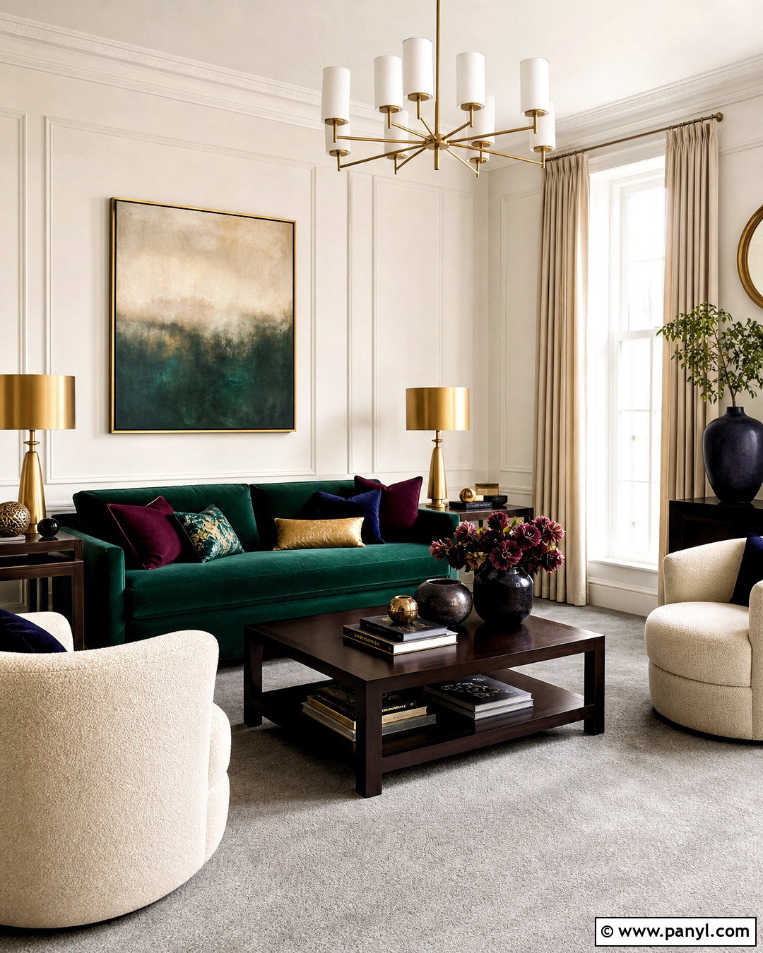 Grey Carpet Jewel Tone Living Room - 20 grey carpet living room ideas