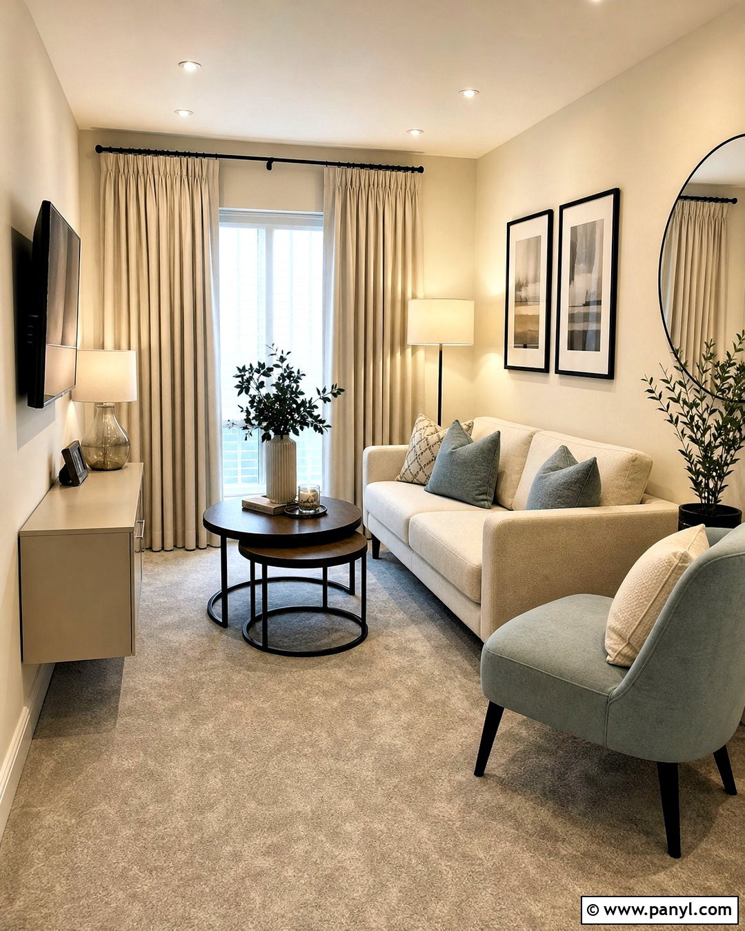Grey Carpet Small Living Room - 20 grey carpet living room ideas