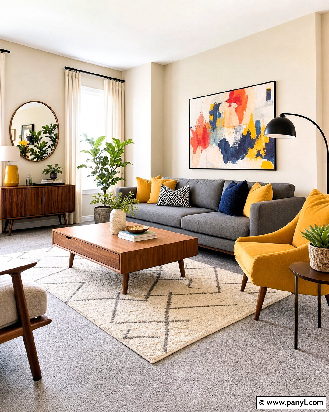 20 Grey Carpet Living Room Color Schemes That Feel Fresh