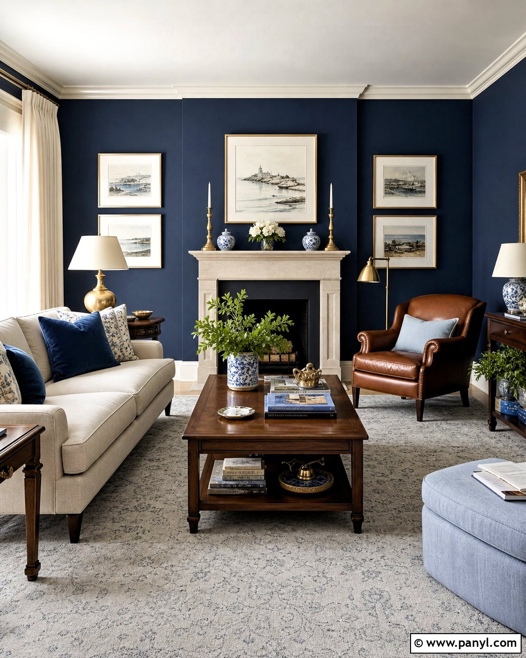 Grey Carpet With Navy Blue - 20 grey carpet living room color schemes