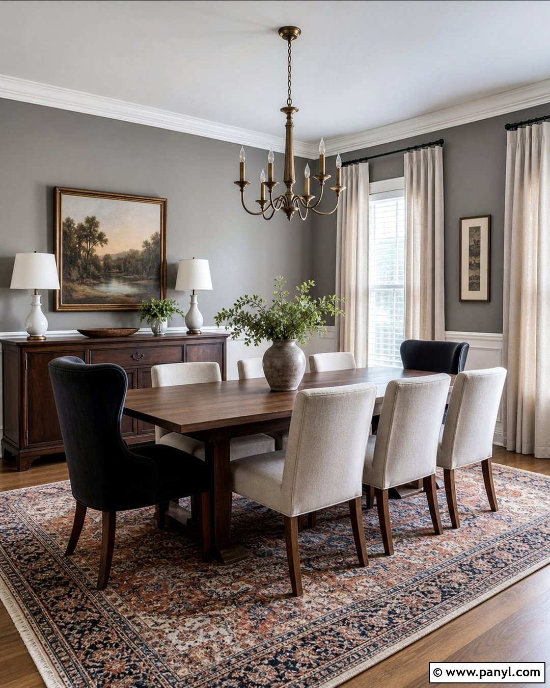 Grey Dining Room Walls - 30 Grey Wall Paint Ideas