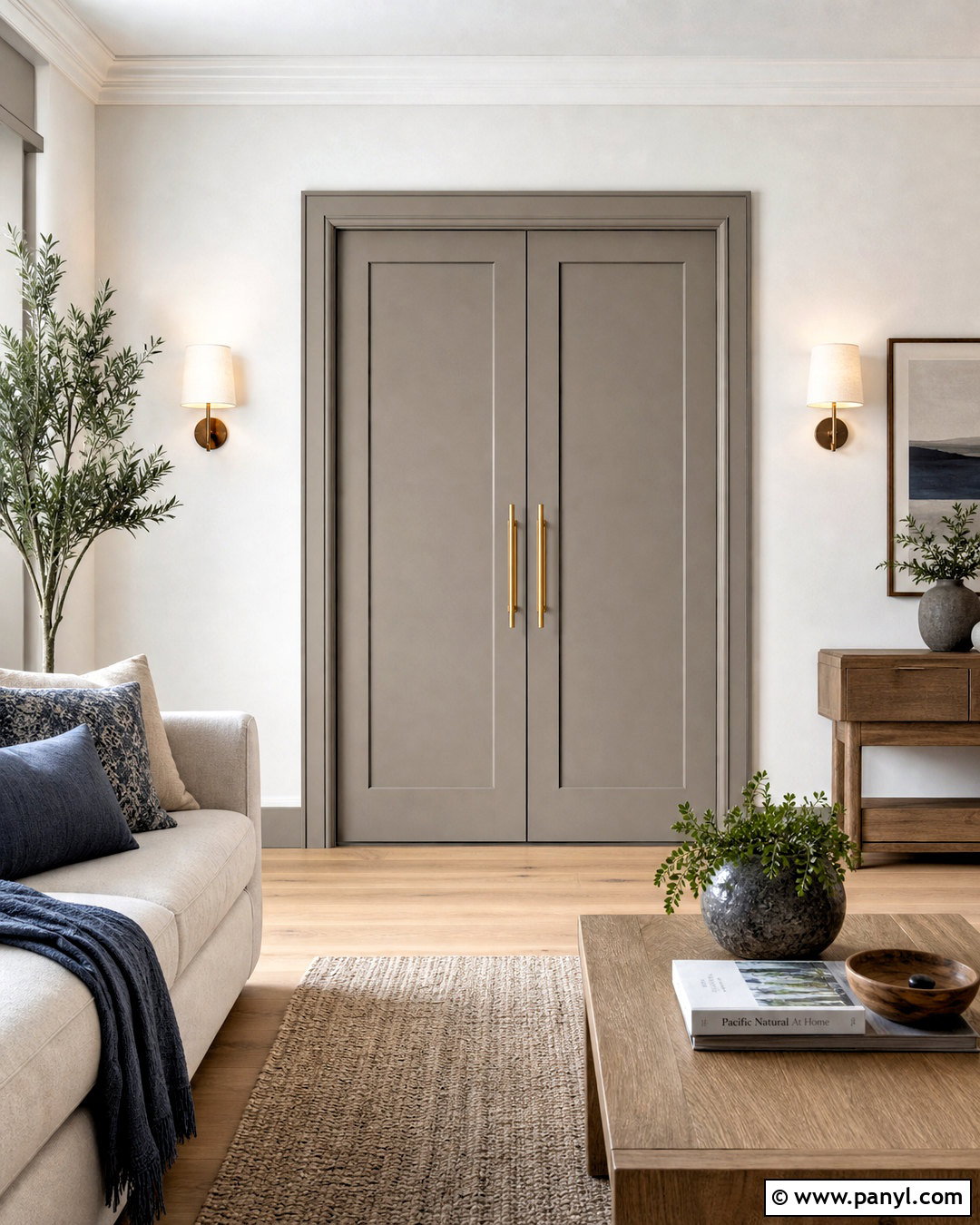 Grey Double Doors With White Walls - 20 white walls grey doors