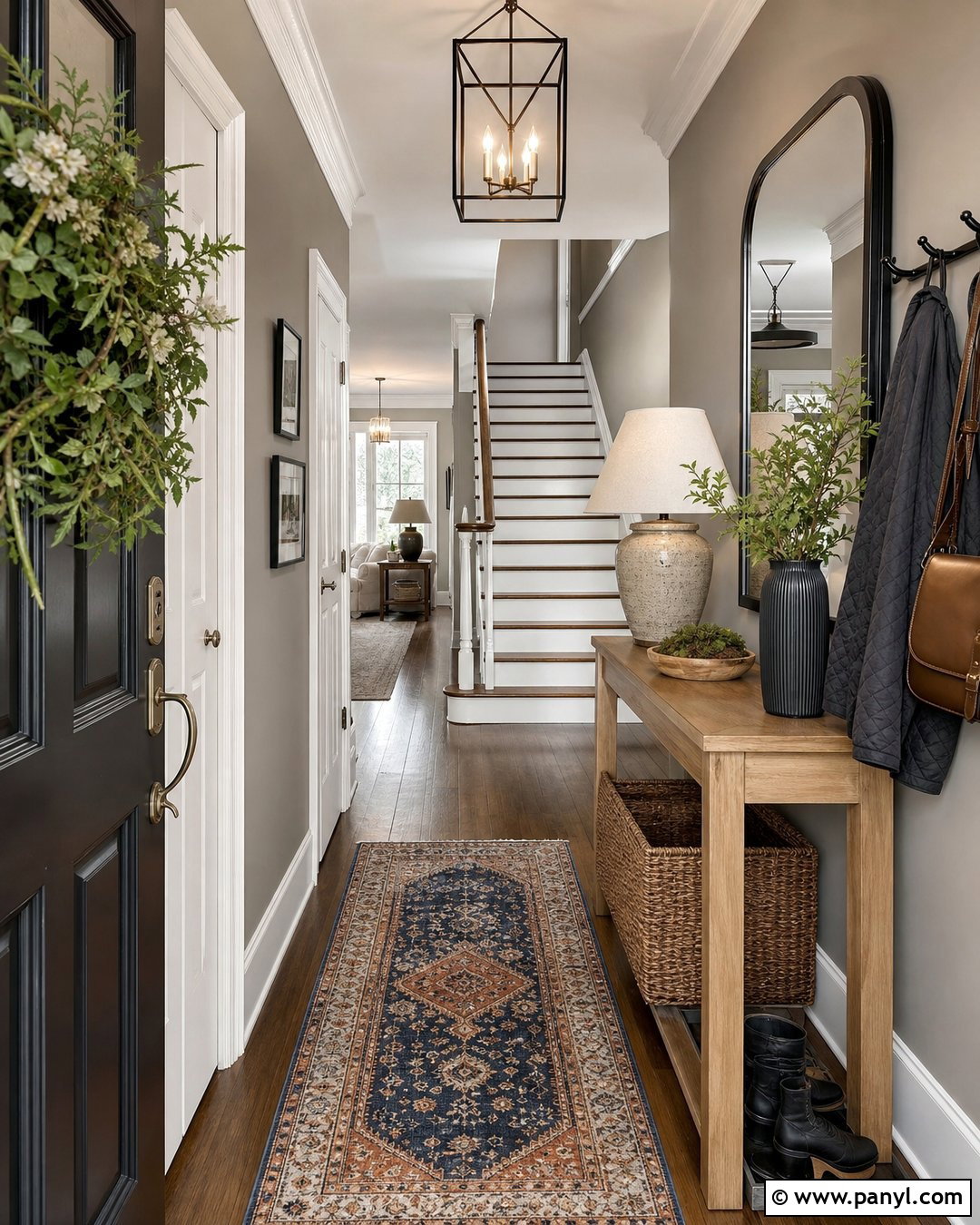 Grey Entryway Walls - 50 grey wall ideas
