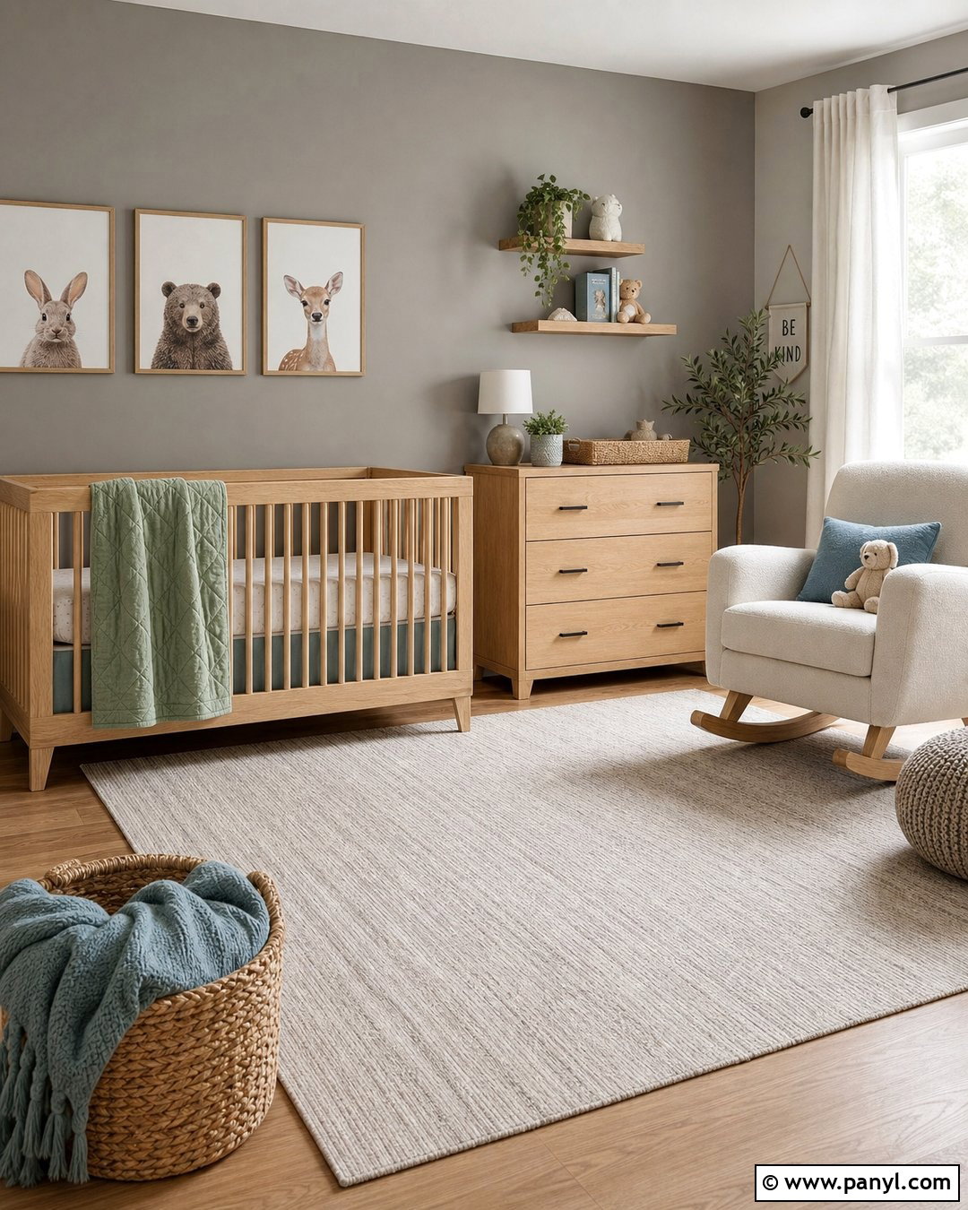 Grey Feature Wall Nursery - 30 Grey Feature Wall Ideas