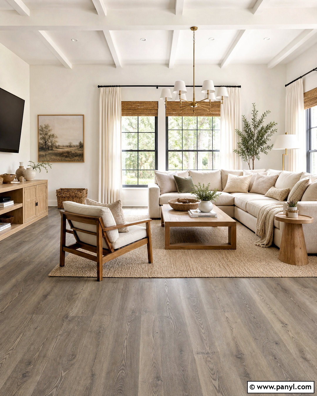 Grey Floors With Warm White Walls - 20 how to warm up grey floors