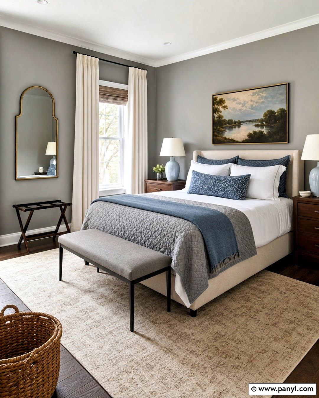 Grey Guest Room - 20 grey color room ideas
