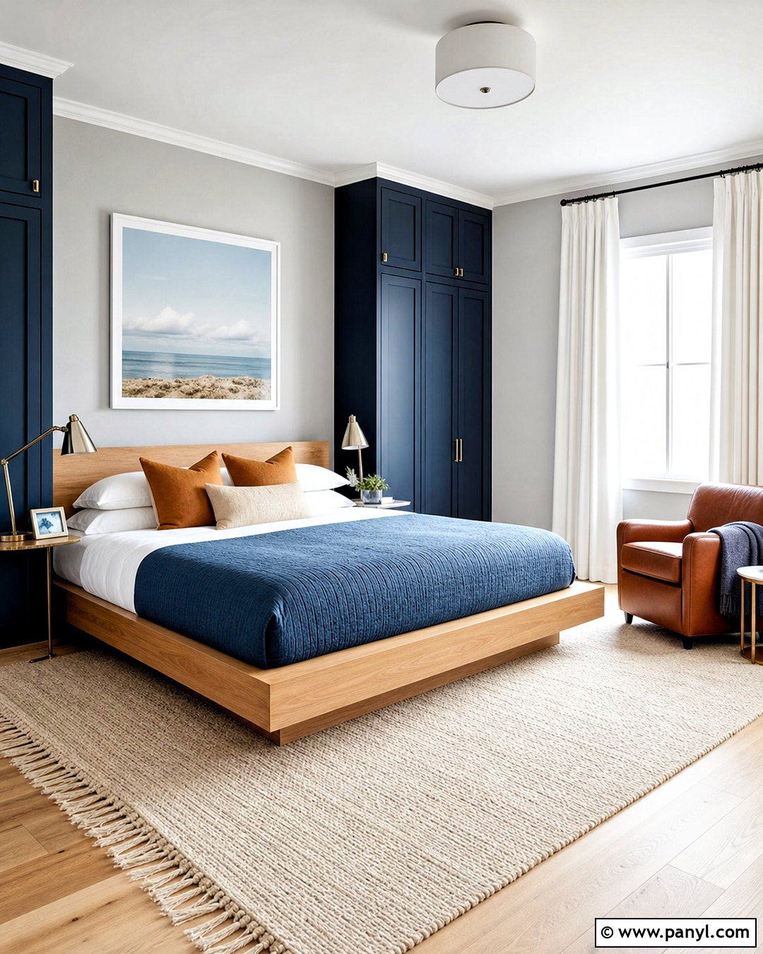 Grey Hare-N K295 Bedroom - 20 asian paints colour shades for bedroom ideas