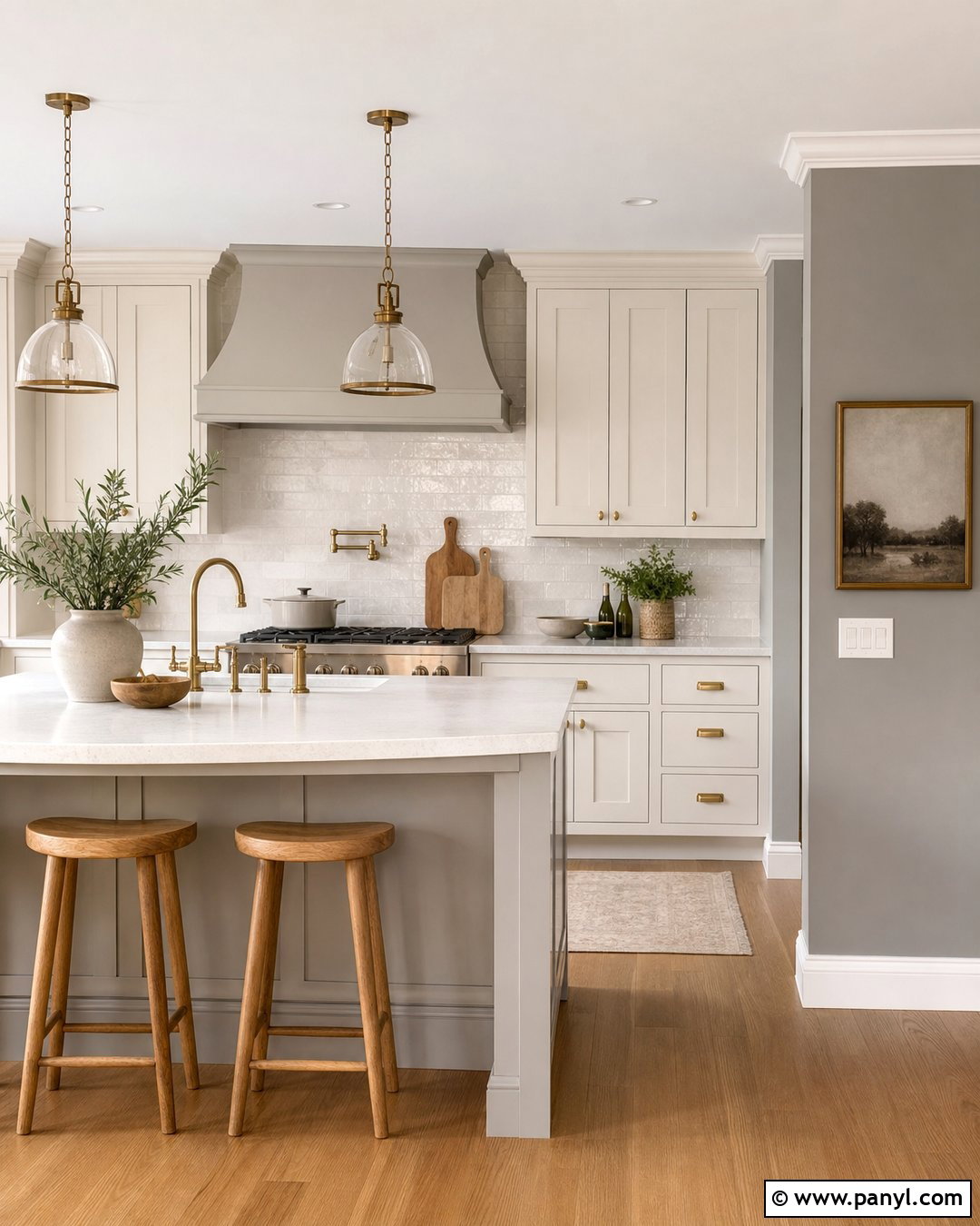 Grey Kitchen Walls - 25 Grey Room Wall Ideas