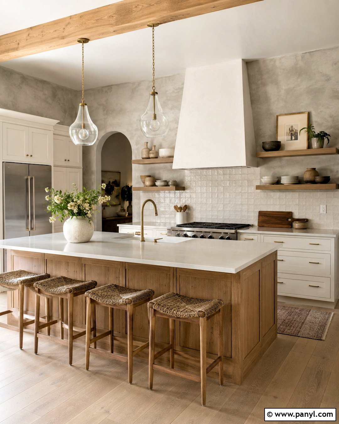 Grey Limewash Kitchen Walls - 40 Grey Limewash Walls