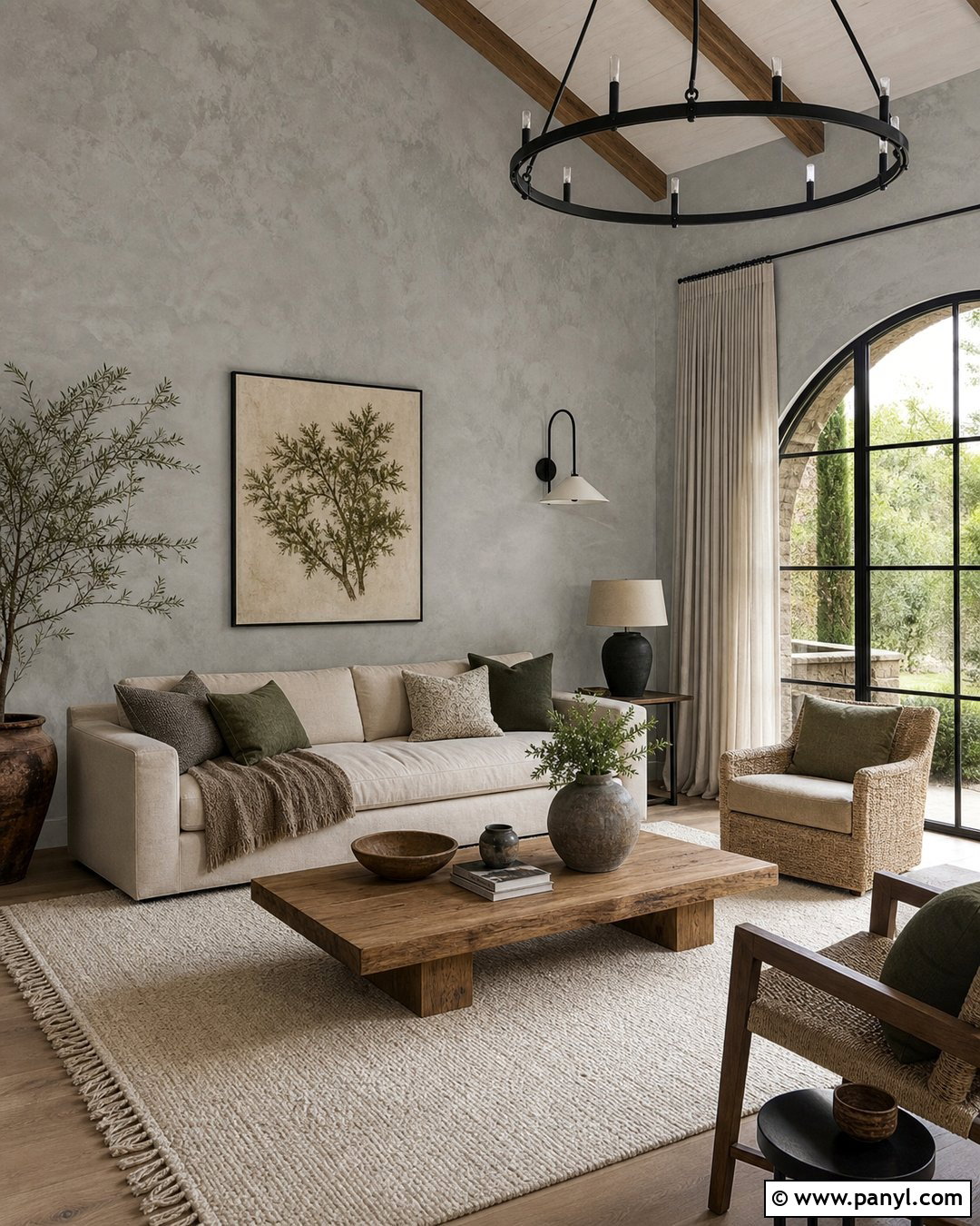 Grey Limewash Walls - 30 Grey Wall Paint Ideas