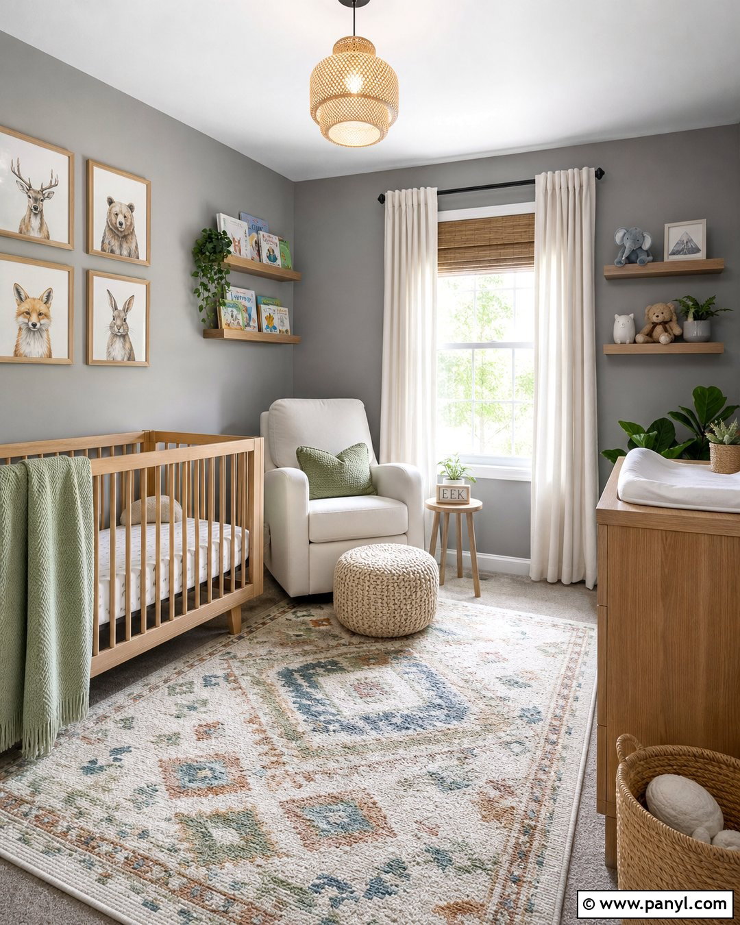Grey Nursery Walls - 30 Grey Wall Paint Ideas