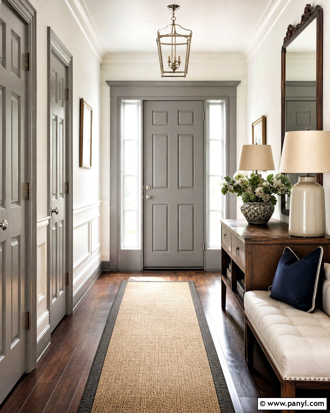 Grey Panel Doors With White Walls - 20 white walls grey doors