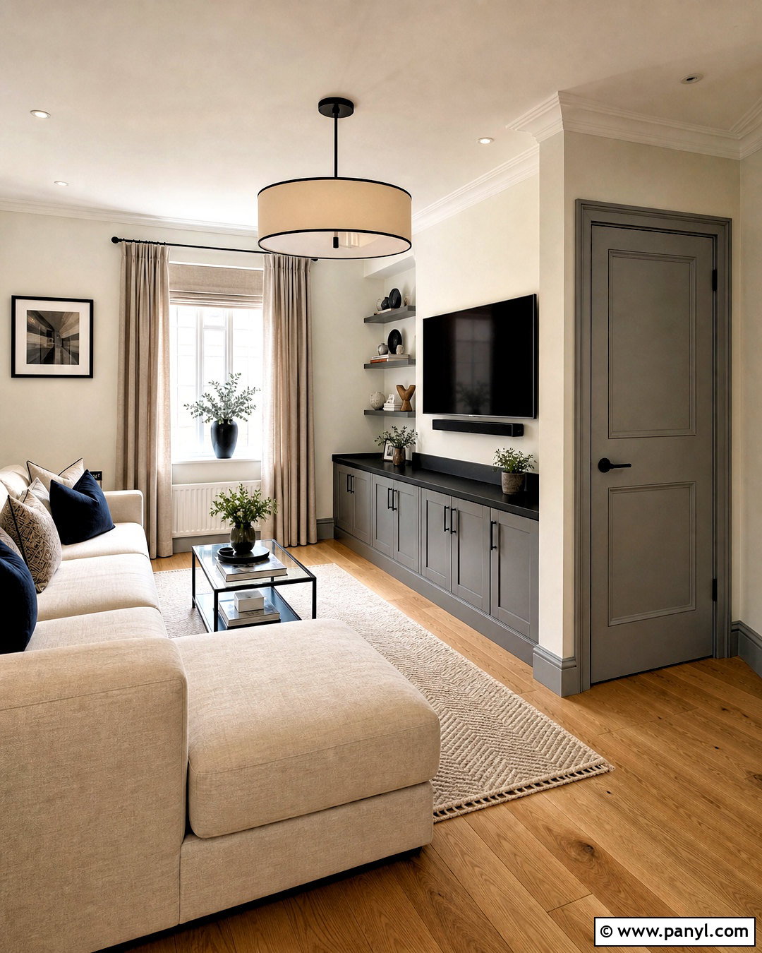 Grey Skirting Boards With Matching Doors - 20 grey skirting boards