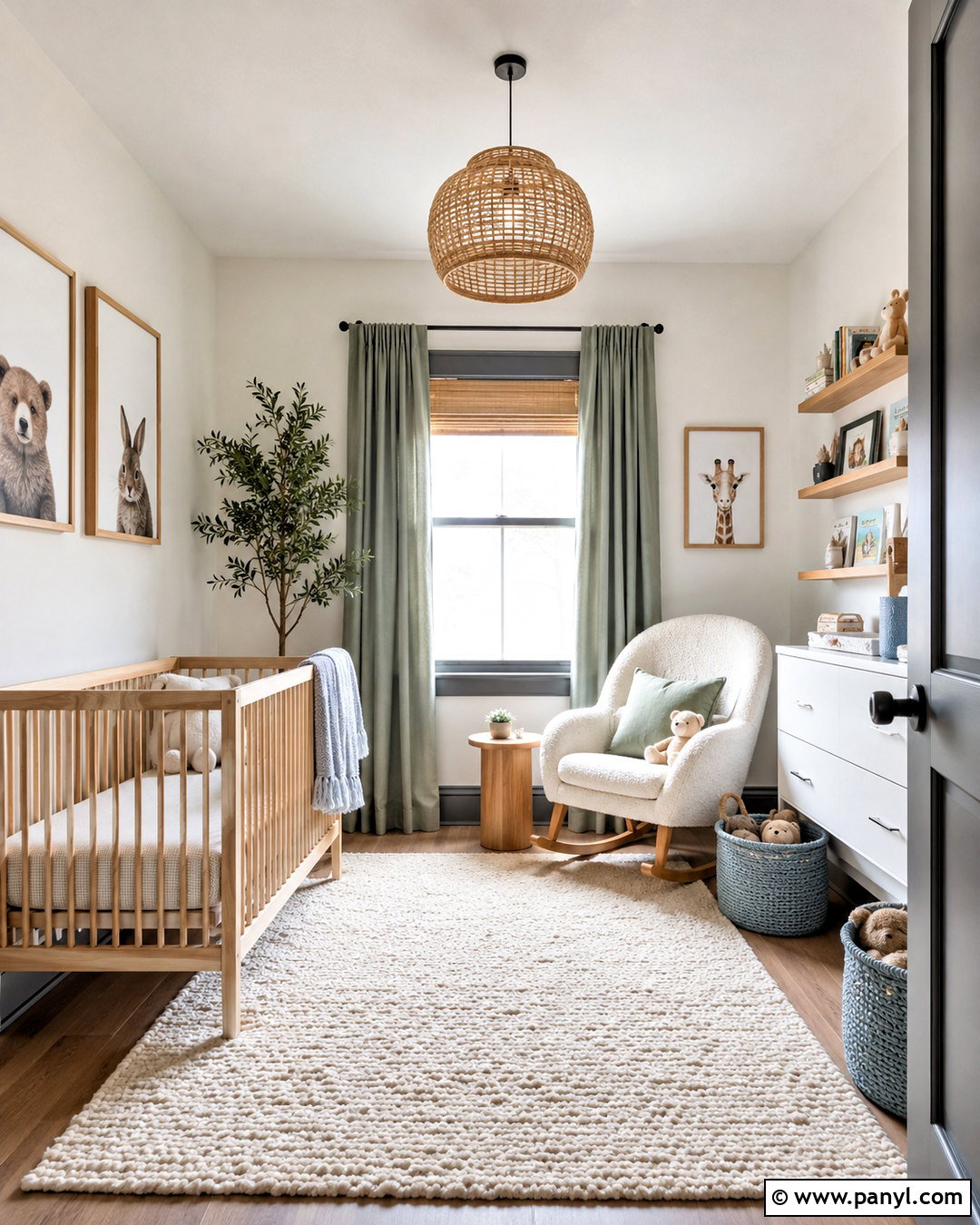 Grey Skirting Scandinavian Nursery - 20 White Walls Grey Skirting Ideas
