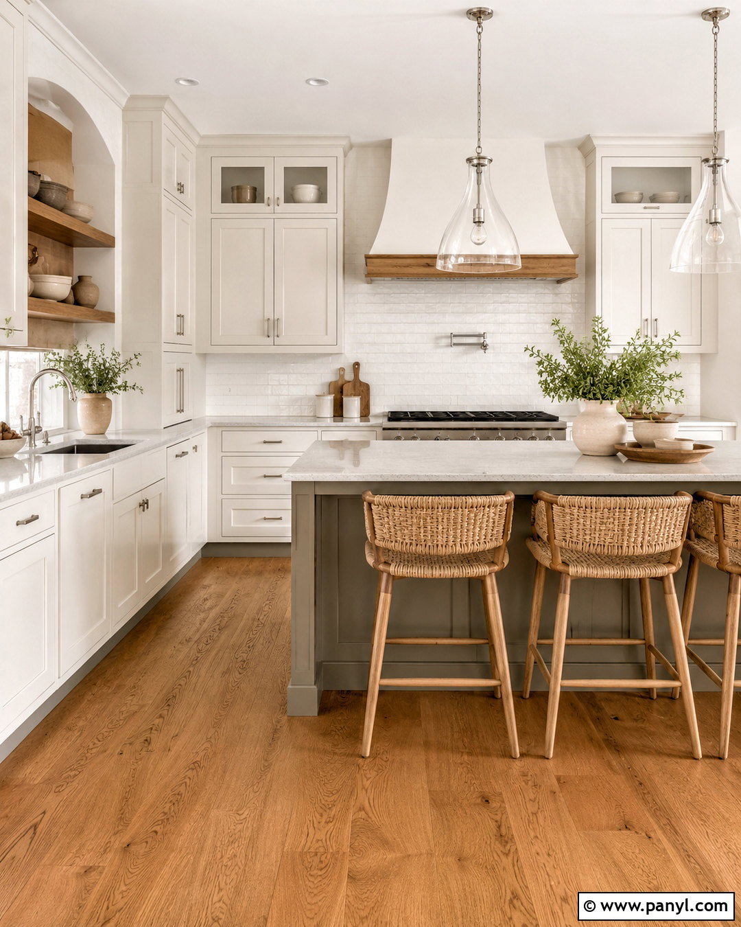 Grey Skirting White Kitchen - 20 White Walls Grey Skirting Ideas