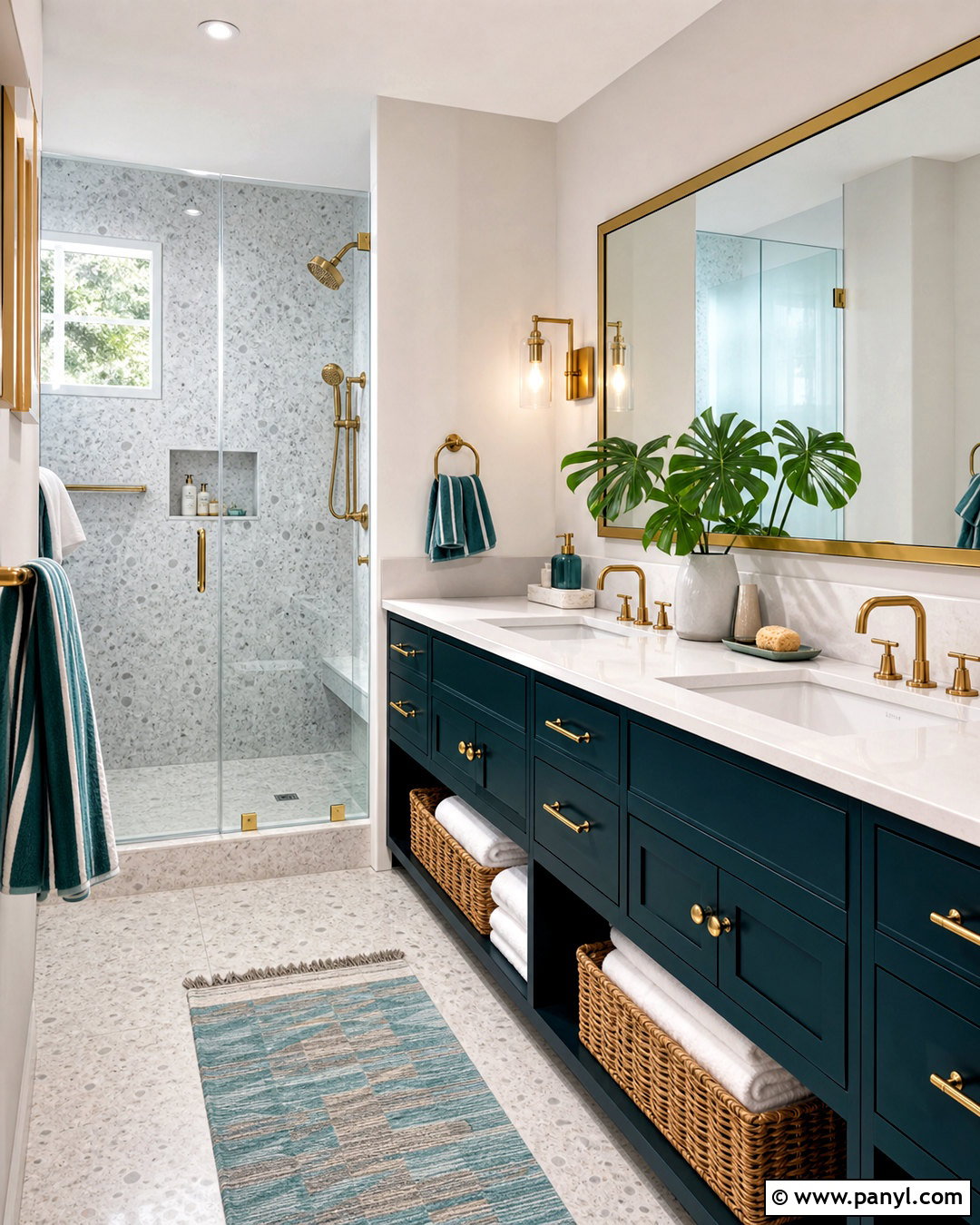 Grey Tile Bathroom With Teal - 20 grey tile bathroom ideas color schemes