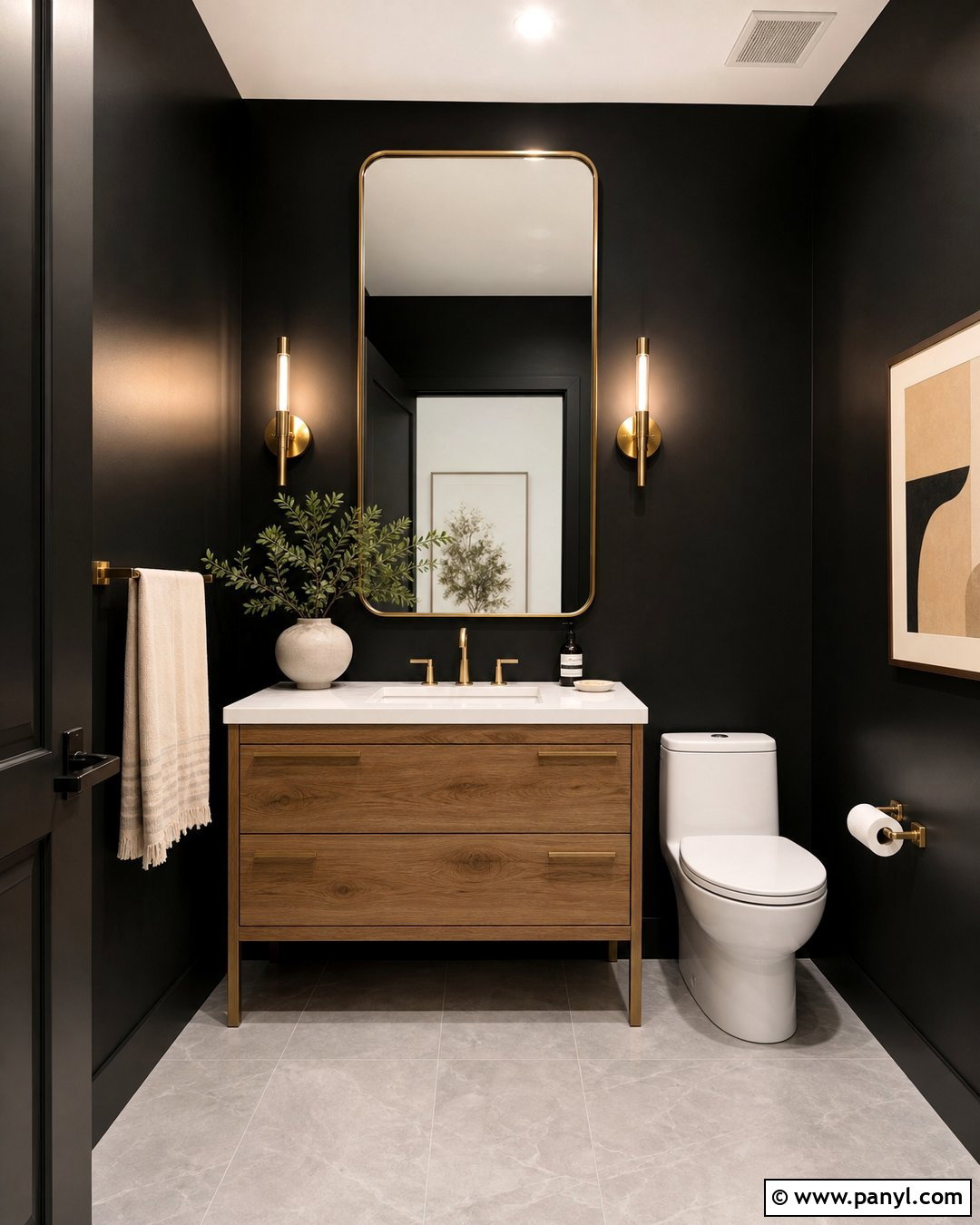 Grey Tiles With Black Walls - 20 Grey Tiles What Colour Walls