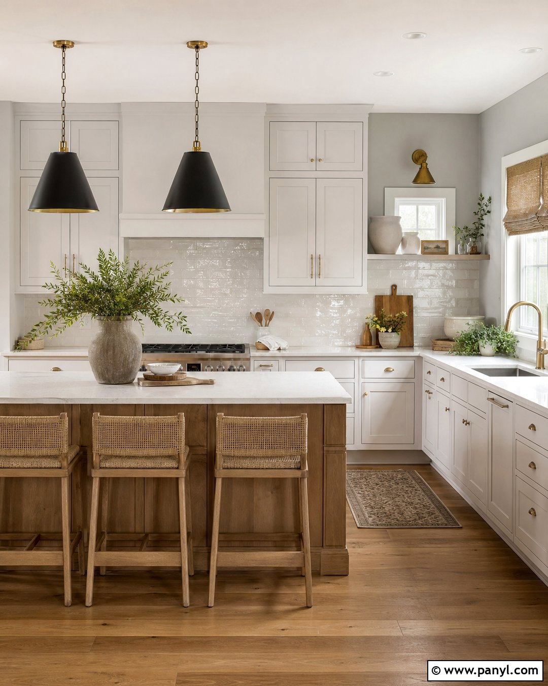 Grey Wall Kitchen - 35 Grey Wall Room Ideas