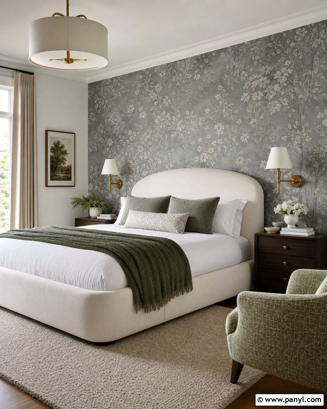 Grey Wallpaper Bedroom Wall - 25 Grey Room Wall Ideas