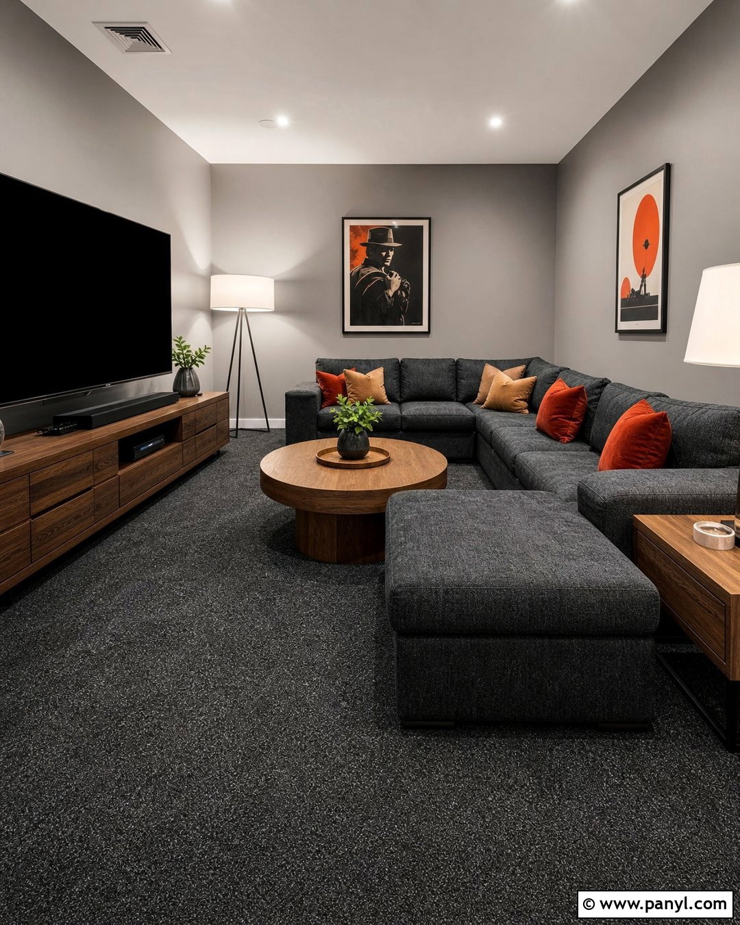 Grey Walls With Black Carpet - 25 Grey Walls And Carpet Ideas