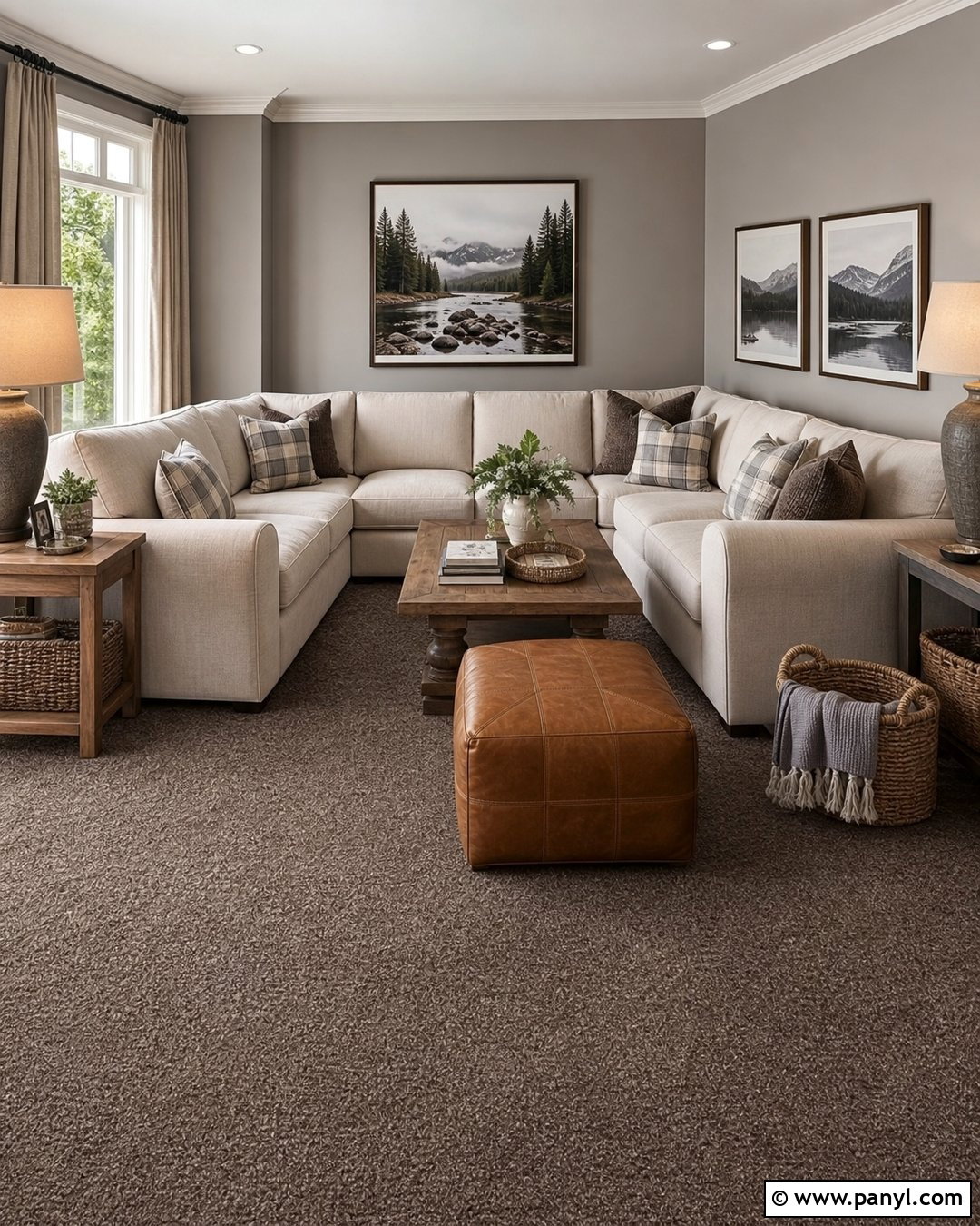 Grey Walls With Brown Carpet - 25 Grey Walls And Carpet Ideas