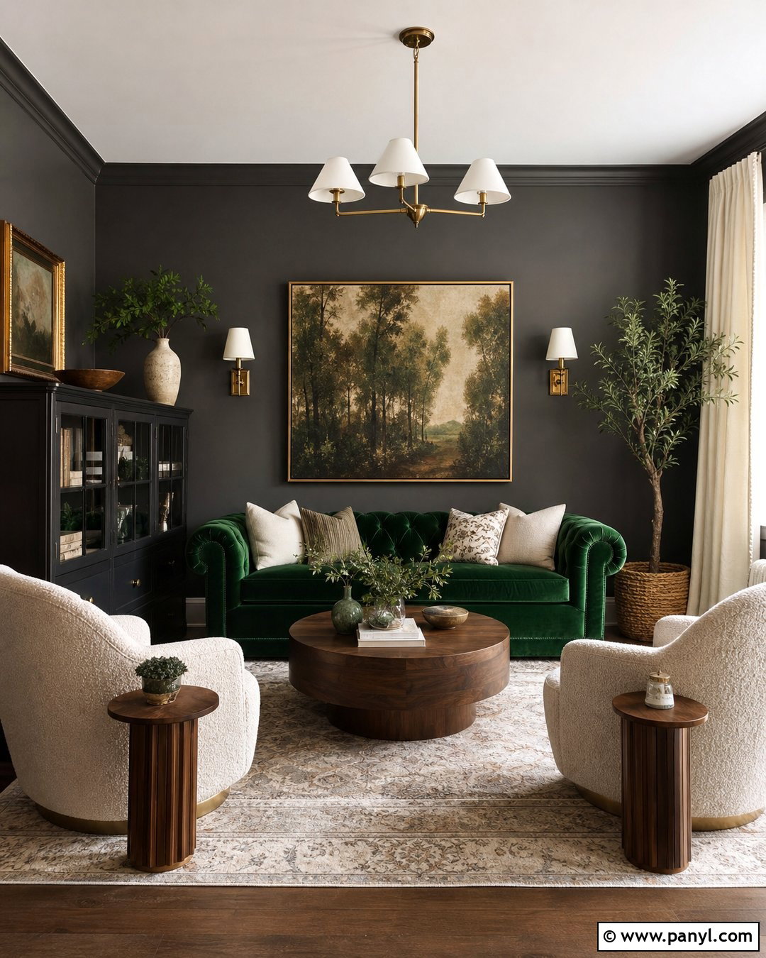 Grey Walls With Emerald Green Furniture - 50 grey walls