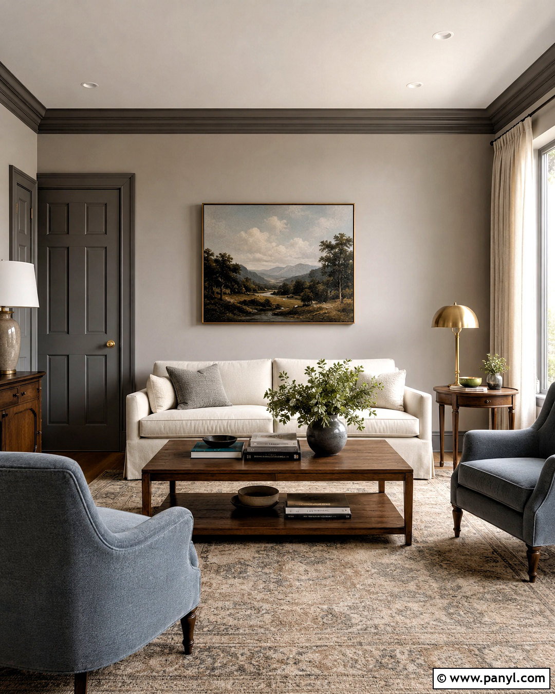 Grey Walls With Grey Trim - 40 Grey Wall Color Ideas