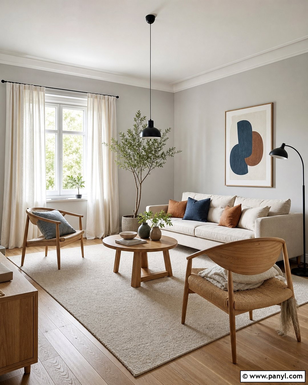 Grey Walls With Scandinavian Decor - 50 grey walls