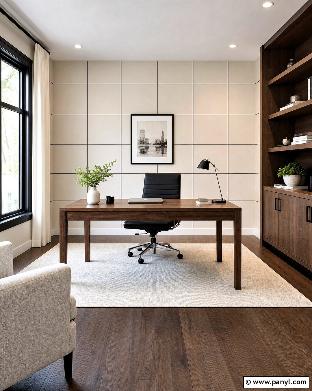 Grid Wall Painting - 20 wall painting patterns ideas