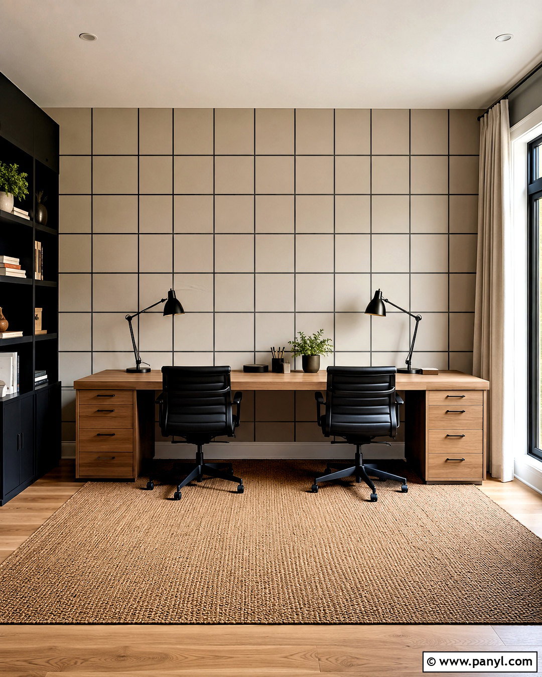Grid Wall Painting - 20 cool wall painting ideas