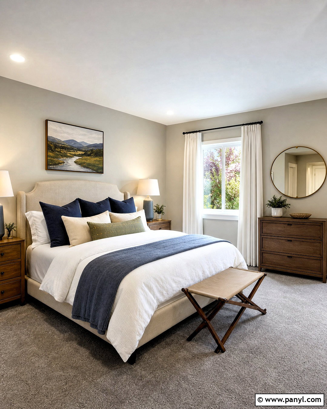 Guest Bedroom With Grey Carpet - 20 bedroom ideas grey carpet ideas