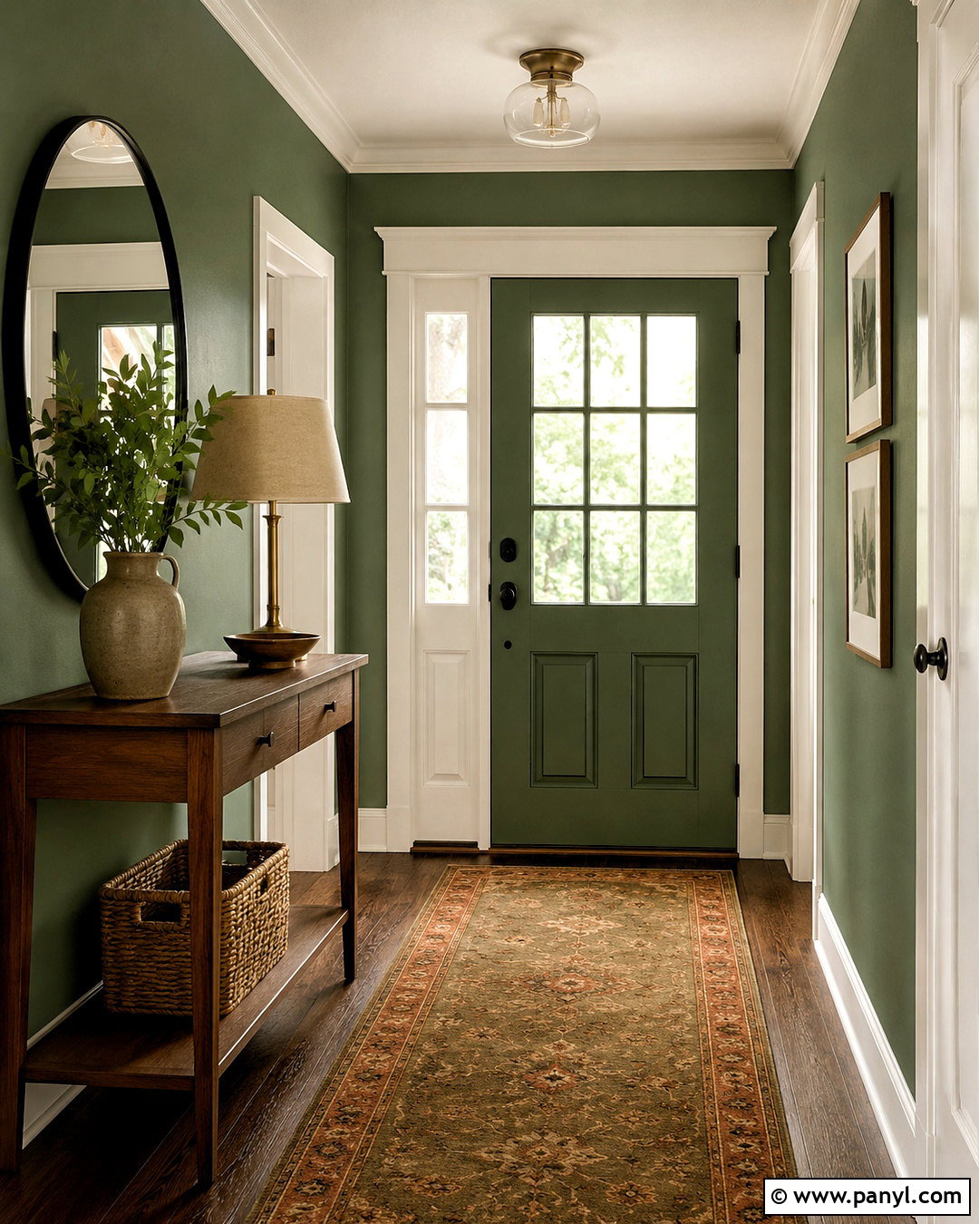 Guilford Green Light Green Paint - 20 light green paint colors