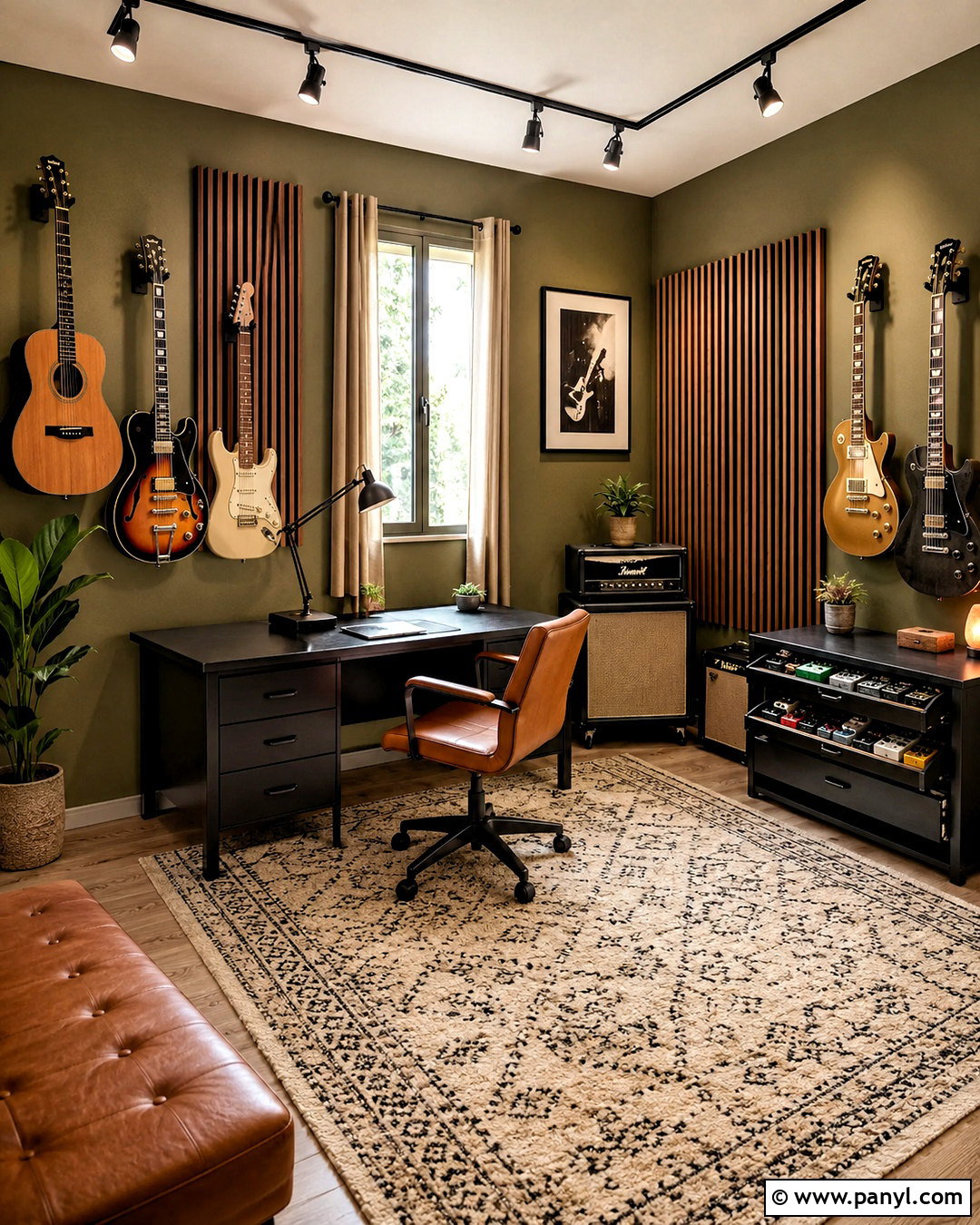 Guitar Music Office Room - 20 music office room ideas