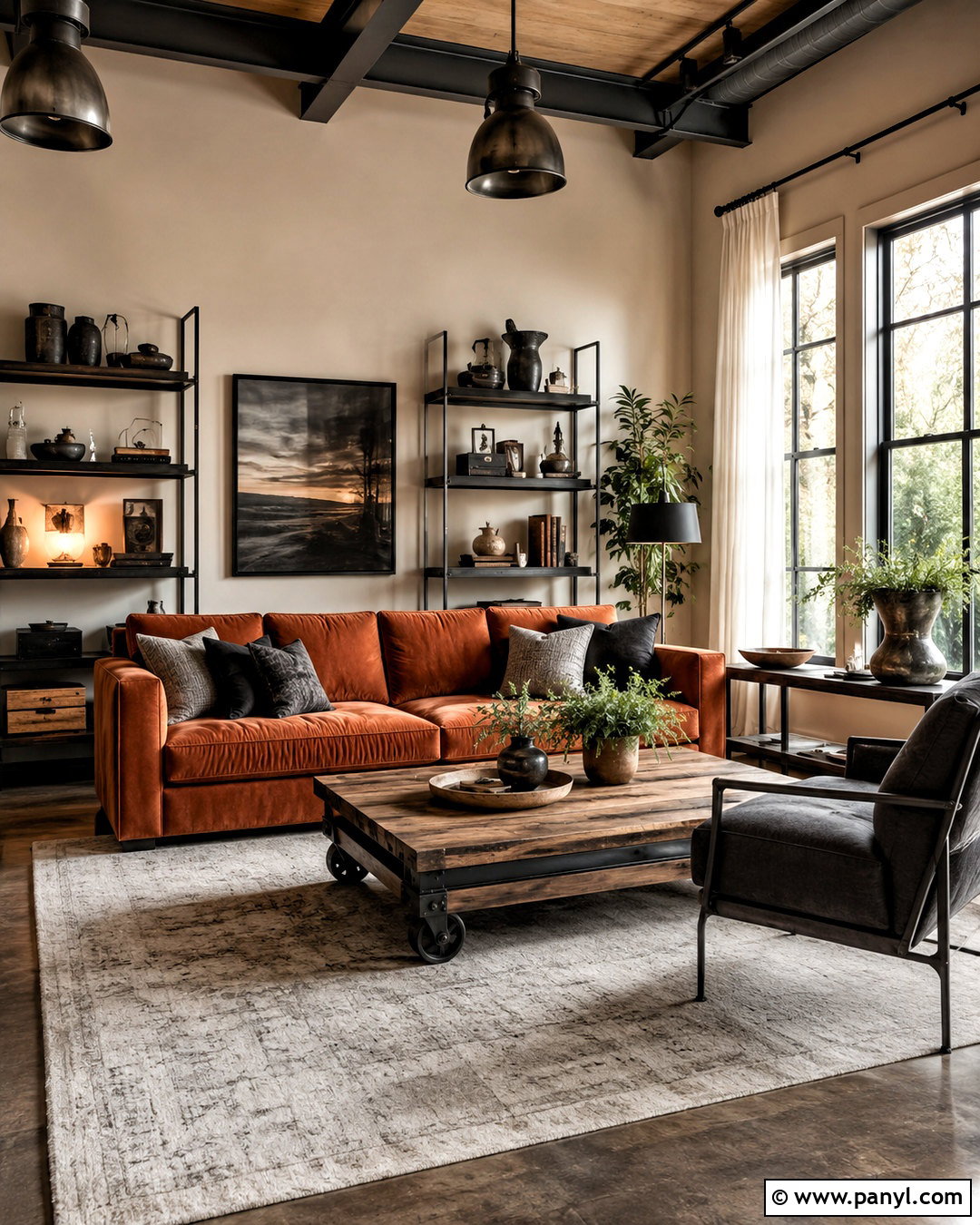 Gunmetal Rust And Cream Metallic Palette - 20 metallic color palette ideas