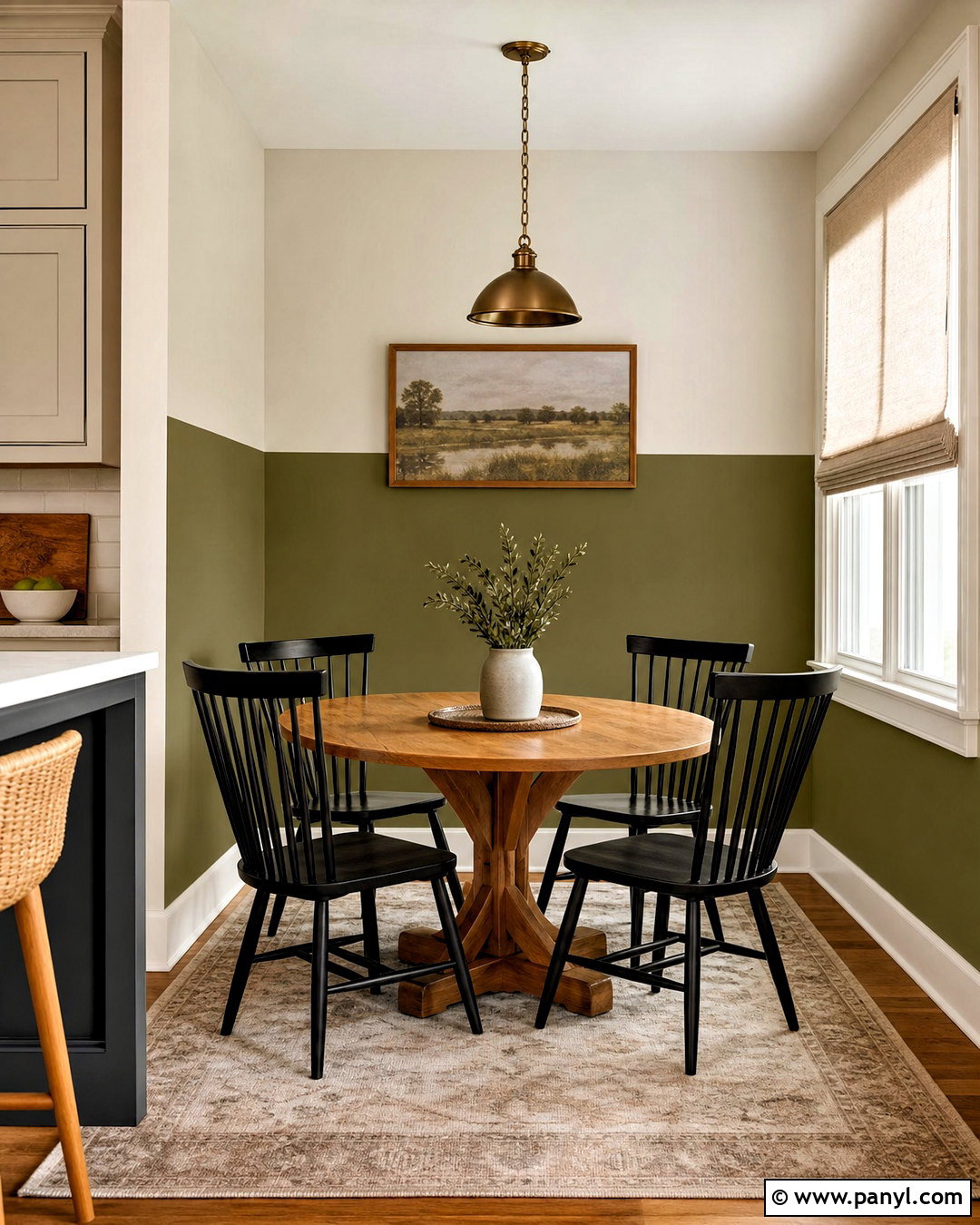 Half Painted Accent Wall - 20 accent wall paint designs