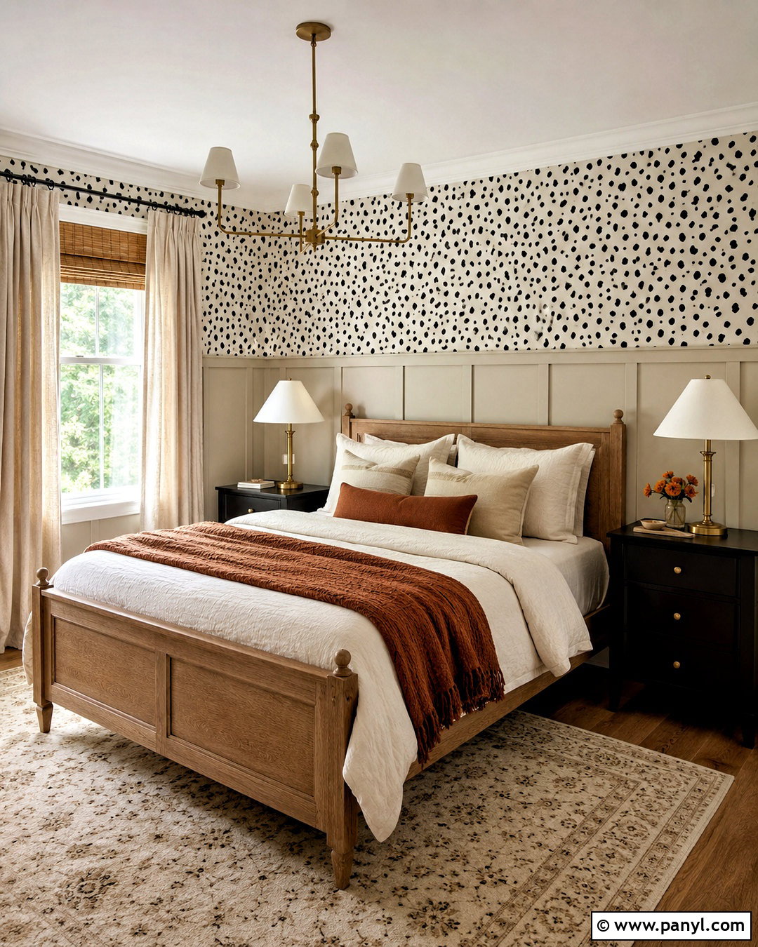 Half Wall Dalmatian Wallpaper Bedroom - 20 dalmation wallpaper bedroom ideas