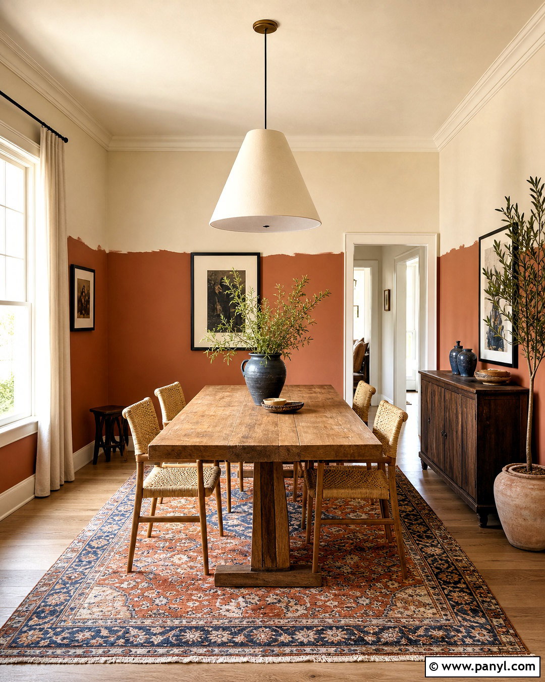 Half Wall Paint - 20 wall paint designs