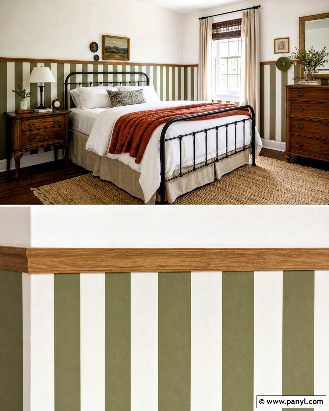 20 DIY Striped Wall Ideas for a Bold, Polished Room Refresh