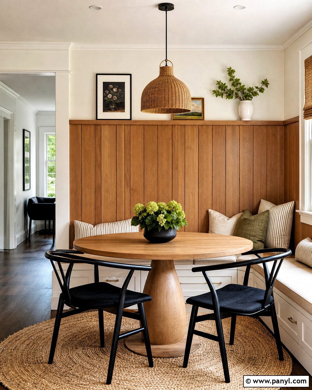 Half Wall Wood Panel Accent Wall - 20 wood accent wall ideas