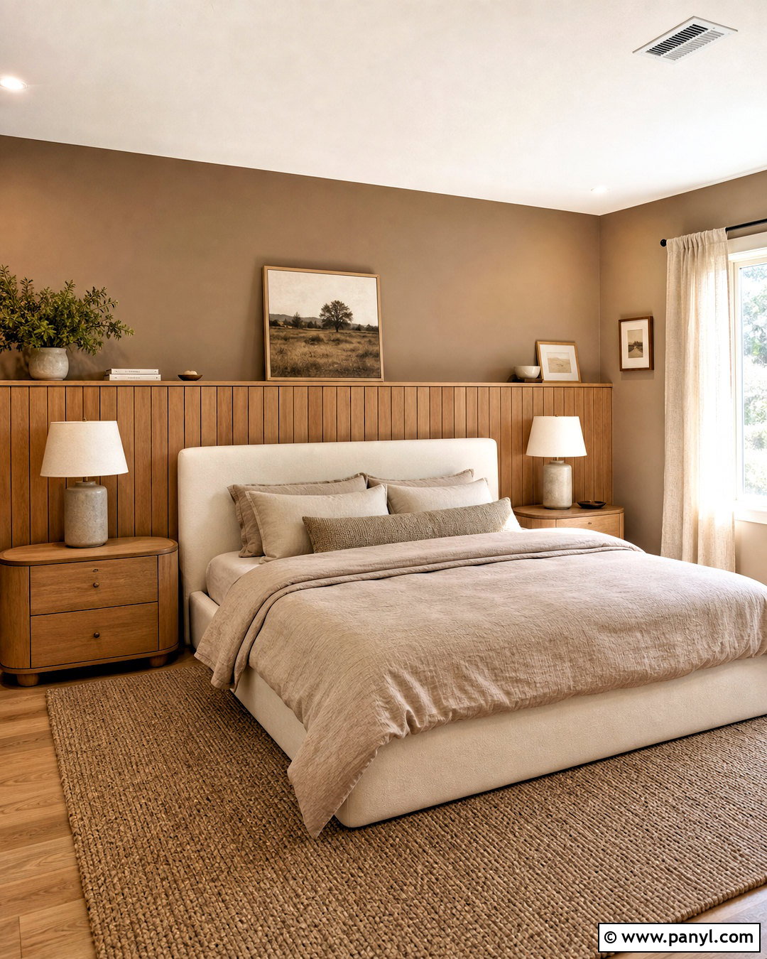 Half Wall Wood Paneling - 20 wood accent wall bedroom ideas