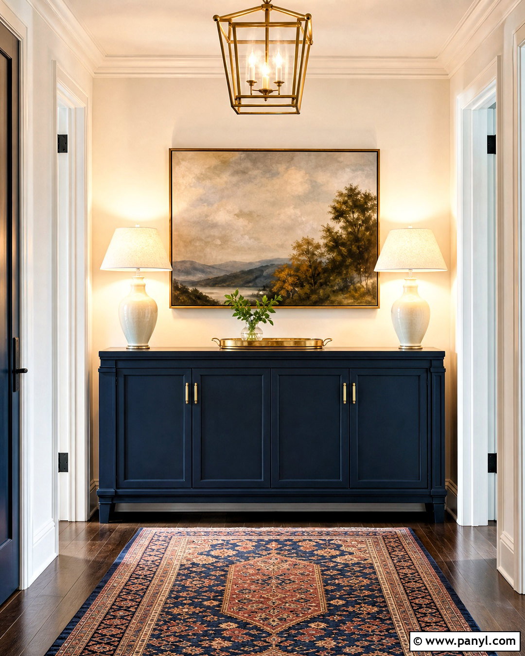 Hallway Sideboard With Lamps - 20 hallway sideboard ideas