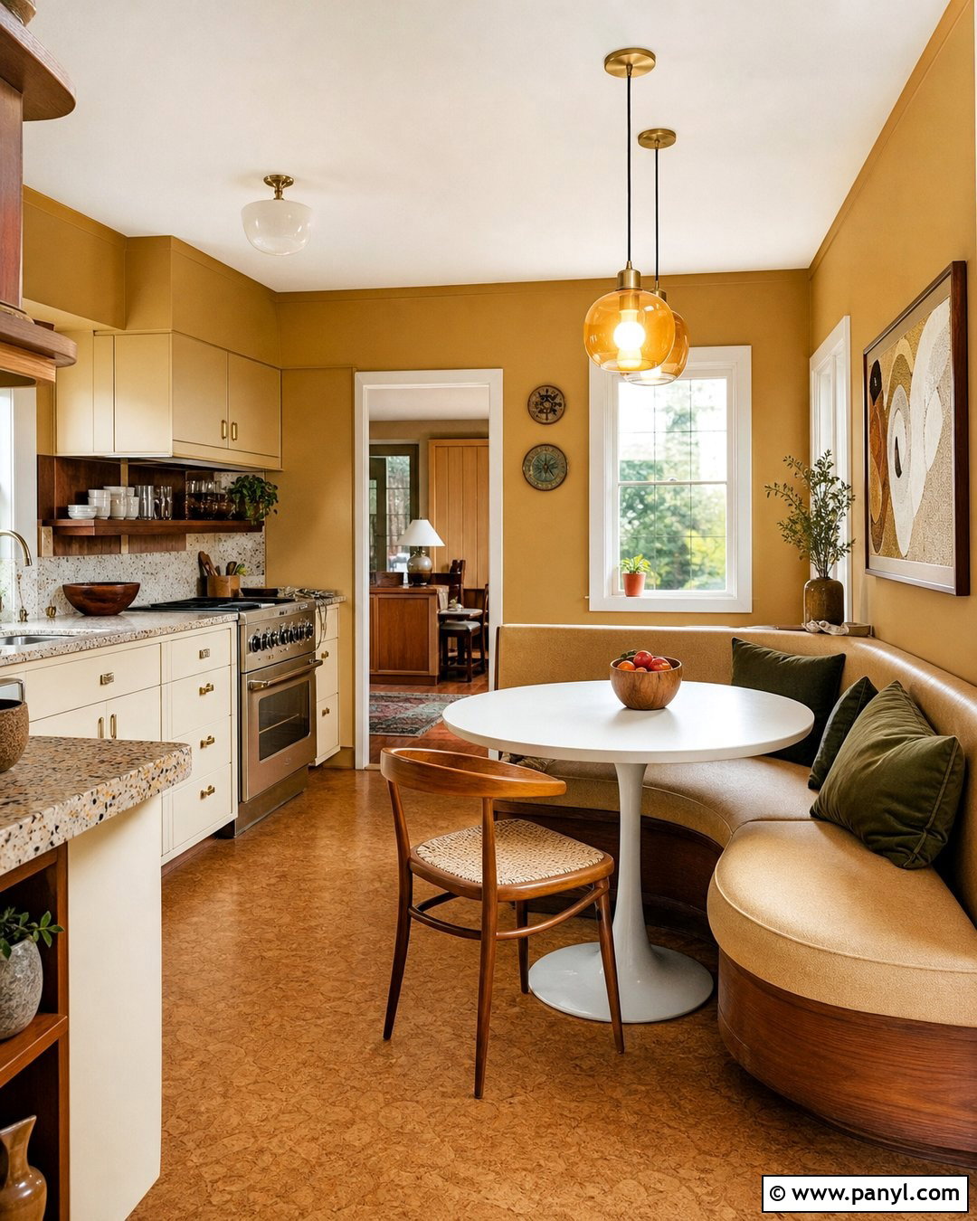 Harvest Gold 60s Wall Color - 20 60S Wall Color ideas