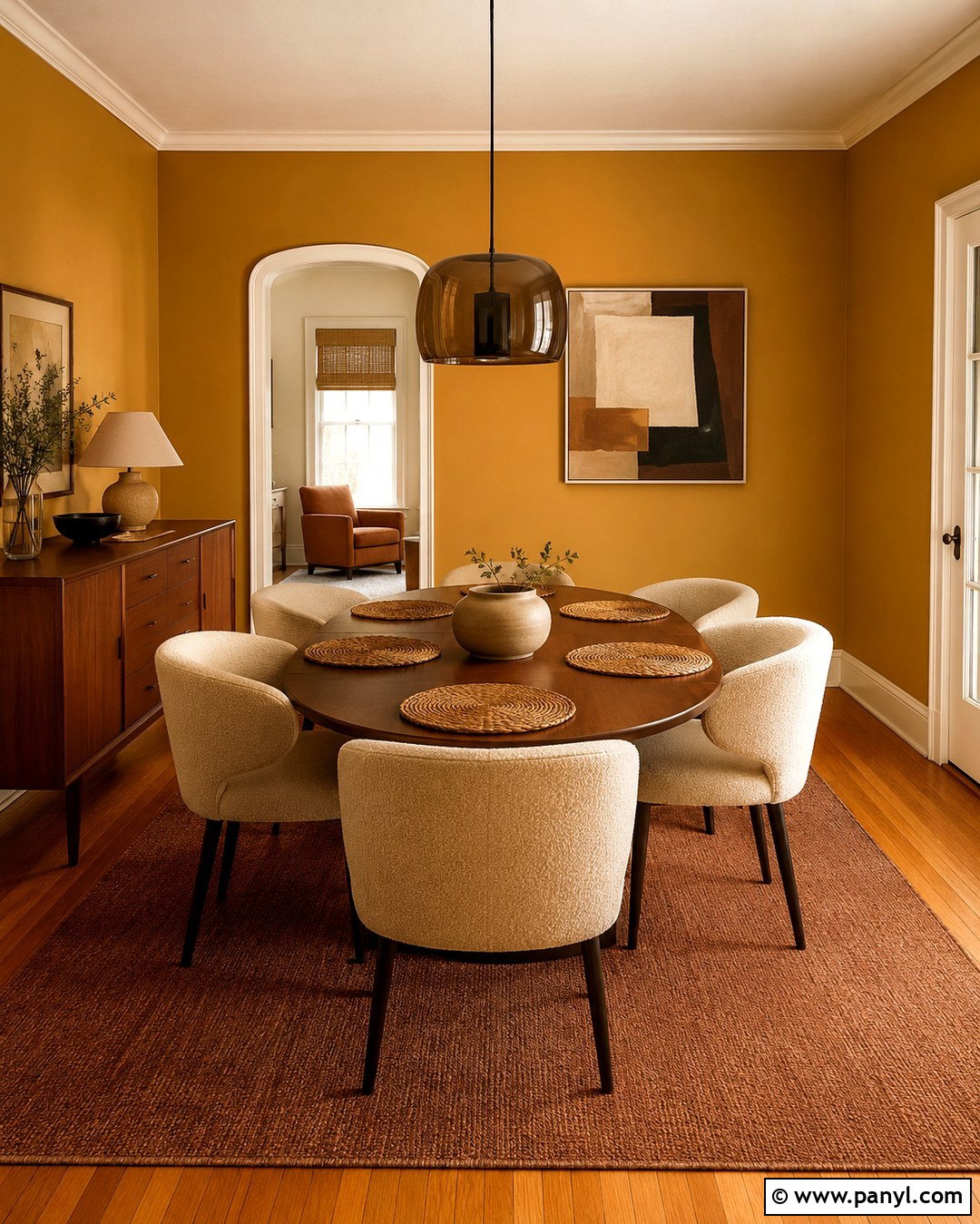 Harvest Gold Wall Color - 20 70S Wall Colors