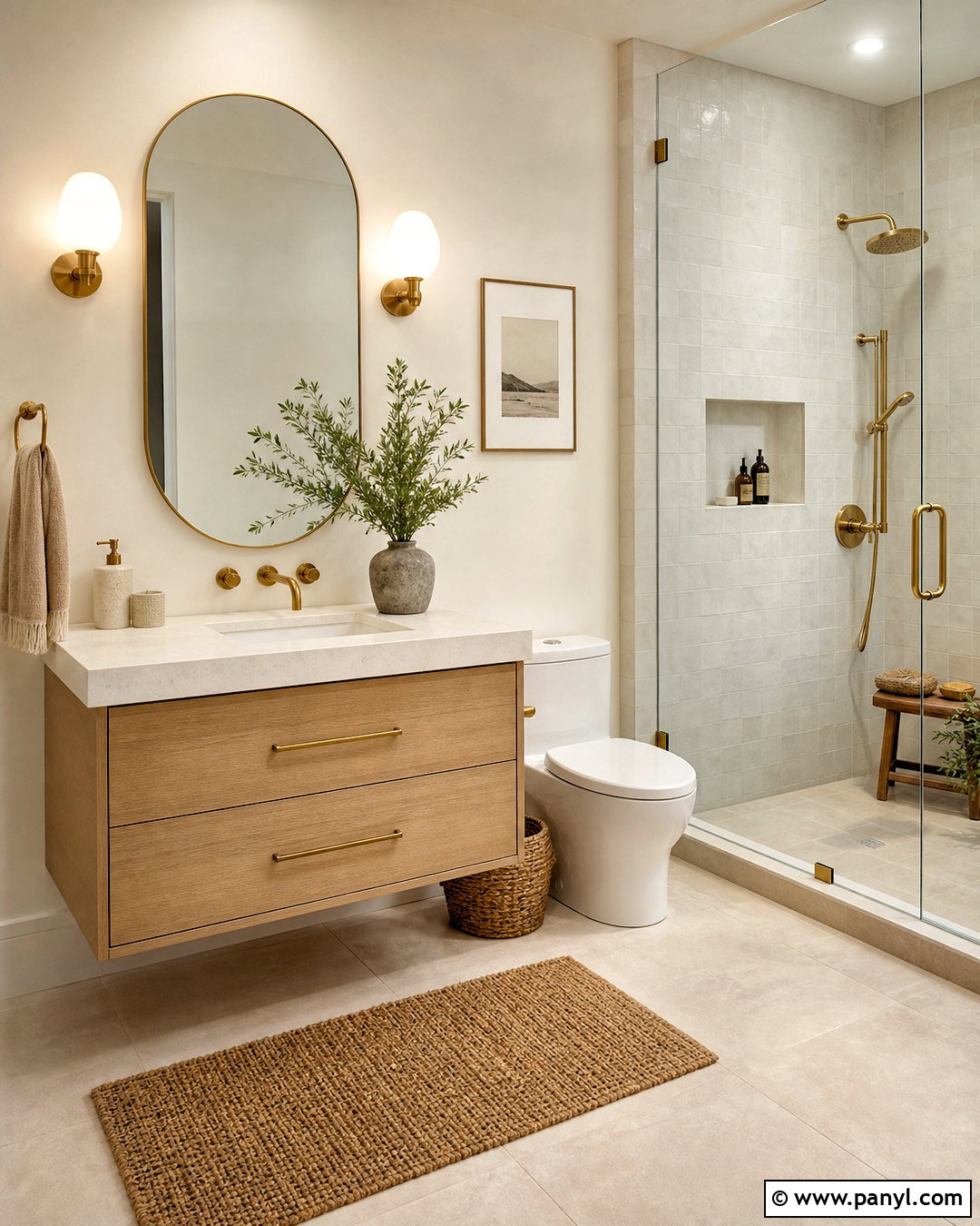 Heron Plume Bathroom With White Oak - 20 heron plume sherwin williams ideas