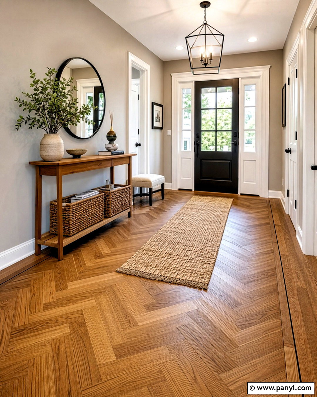 Herringbone Oak Flooring - 20 flooring ideas