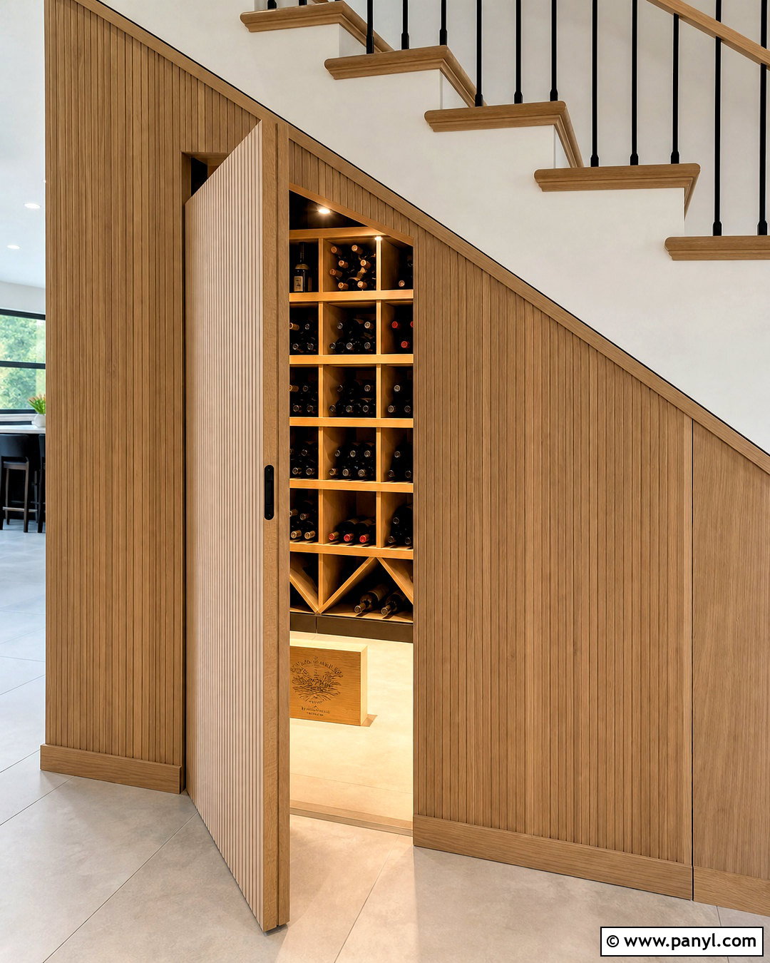Hidden Door Under Stairs Wine Cellar - 20 under stairs wine cellar modern ideas