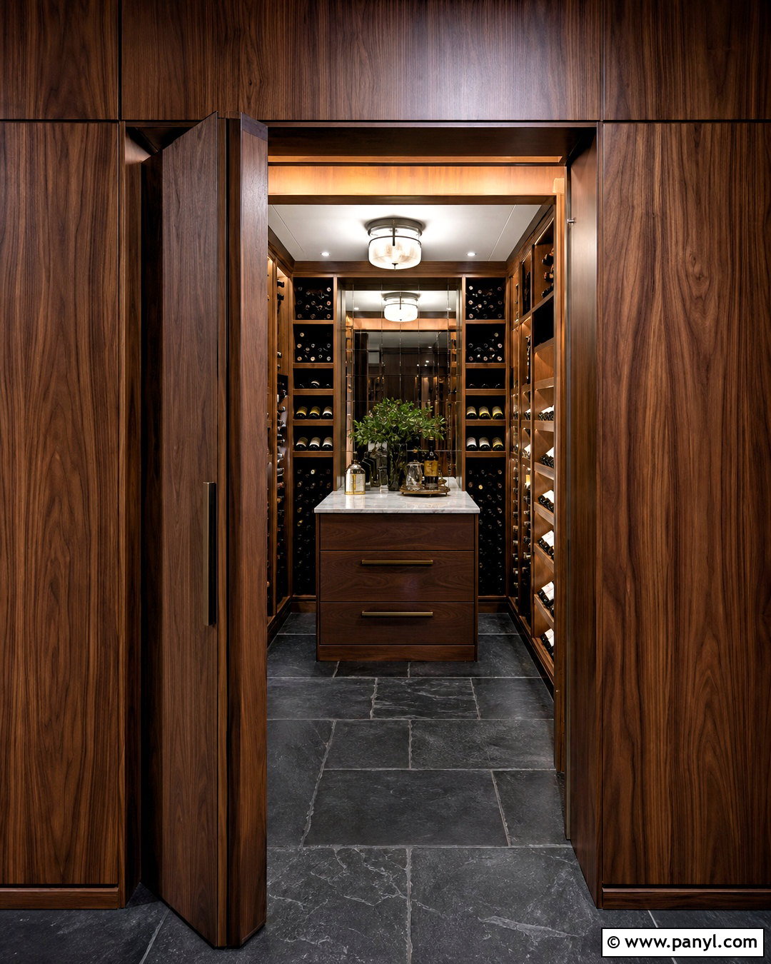 Hidden Wine Cellar - 20 high end custom residential wine cellars