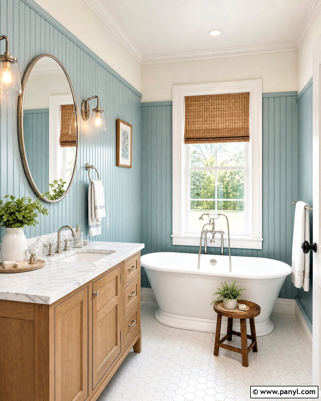 High Beadboard Wainscoting Bathroom - 20 high wainscoting ideas