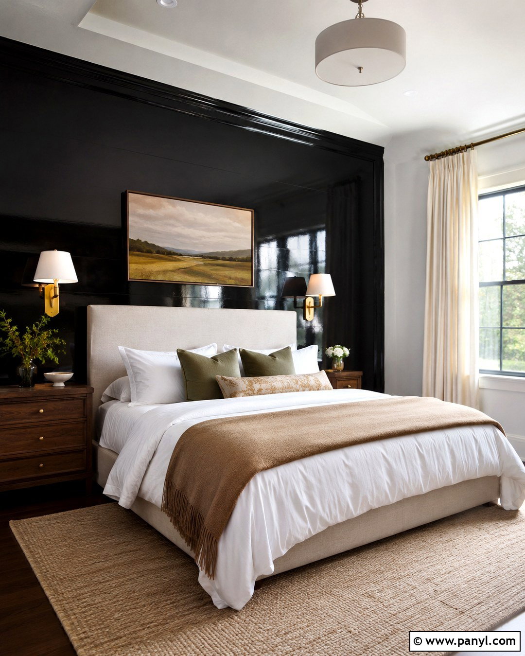 High Gloss Black Bedroom Walls - 20 High Gloss Black Walls